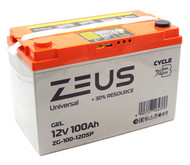 Аккумулятор ZEUS ZG-100-12DSP GEL (12V100Ah) универсальный