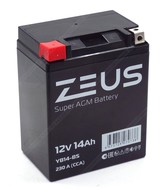 Аккумулятор ZEUS SUPER AGM 14 Ач п.п. (YB14-BS)