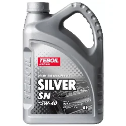 Масло моторное TEBOIL Silver SN 5W-40, 4л Фото 1