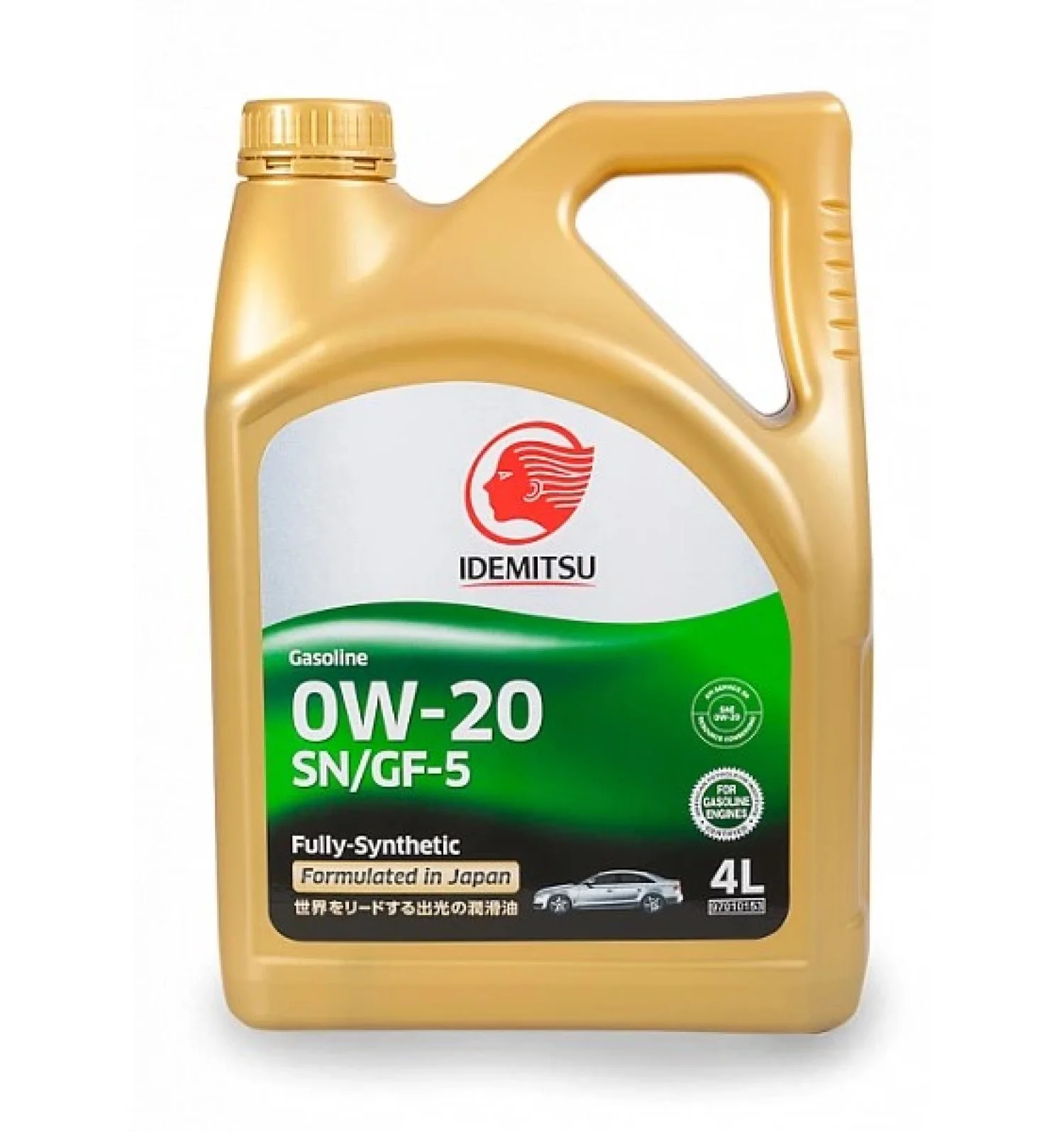 Масло моторное IDEMITSU Fully-Synthetic 0W-20, 4л РАСПРОДАЖА Фото 1