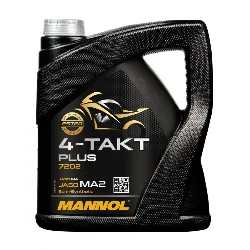 Масло моторное MANNOL 4-Takt Plus 10W-40, 4л РАСПРОДАЖА Фото 1