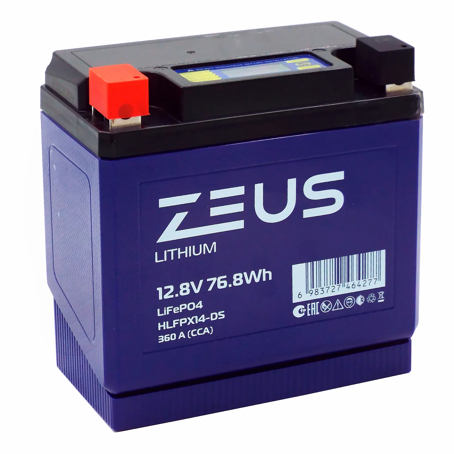 Аккумулятор ZEUS LITHIUM 76.8Wh п.п. (HLFPX14-DS)