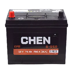 Аккумулятор CHEN EFB S-95R 100D26R Asia 75 Ач п.п. (760A) Фото 1