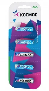 Батарейка Космос AAA LR03 1.5V BL*1