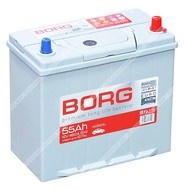 Аккумулятор BORG Premium Asia 60B24L 55 Ач о.п. STOCK!