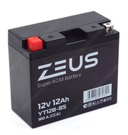 Аккумулятор ZEUS SUPER AGM 12 Ач п.п. (YT12B-BS) Уценка!