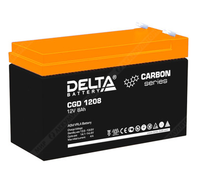 Аккумулятор Delta CGD 1208 (универсальный)