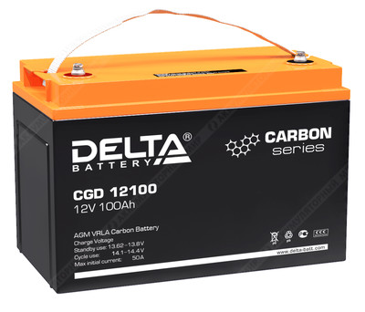 Аккумулятор Delta CGD 12100 (универсальный)