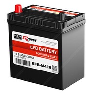 Аккумулятор RDrive OEM EFB-M42R Asia 40 Ач п.п. (31500-TY0-505)
