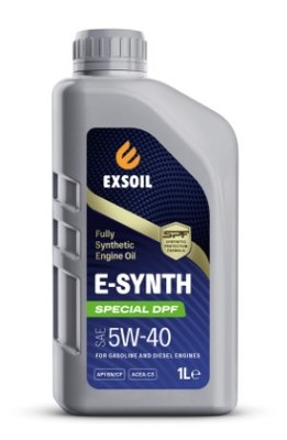 Масло моторное 5w40 EXSOIL E-SYNTH Special DPF 1л