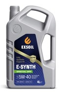 Масло моторное 5w40 EXSOIL E-SYNTH Special DPF 4л