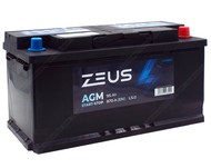 Аккумулятор ZEUS AGM 95 Ач о.п.