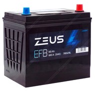 Аккумулятор ZEUS EFB Asia 70D23L 60 Ач о.п.