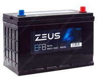 Аккумулятор ZEUS EFB Asia 110D31L 90 Ач о.п.