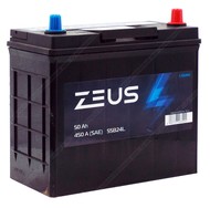 Аккумулятор ZEUS Asia 55B24L 50 Ач о.п.