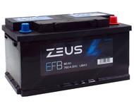 Аккумулятор ZEUS EFB LB4 80 Ач о.п.