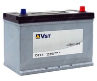 Аккумулятор VST Стандарт Азия D31L-1 90 Ач о.п.