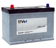 Аккумулятор VST Стандарт Азия D31R-1 90 Ач п.п.