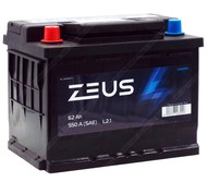 Аккумулятор ZEUS 62 Ач п.п.