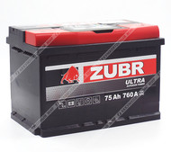 Аккумулятор ZUBR Ultra 75 Ач п.п.