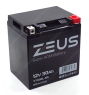 Аккумулятор ZEUS SUPER AGM 30 Ач о.п. (YTX30L-BS) Уценка!