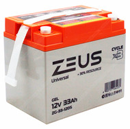 Аккумулятор ZEUS ZG-33-12DS GEL (12V33Ah) универсальный
