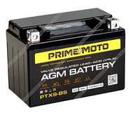Аккумулятор PRIME MOTO AGM PTX9-BS 9 Ач п.п. РАСПРОДАЖА
