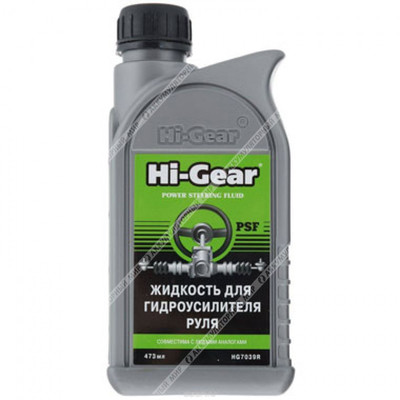 Жидкость гидроусилителя руля Hi-Gear PSF 473мл HG7039R