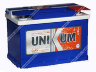 Аккумулятор UNIKUM 75 Ач о.п. STOCK-ЦЕНА