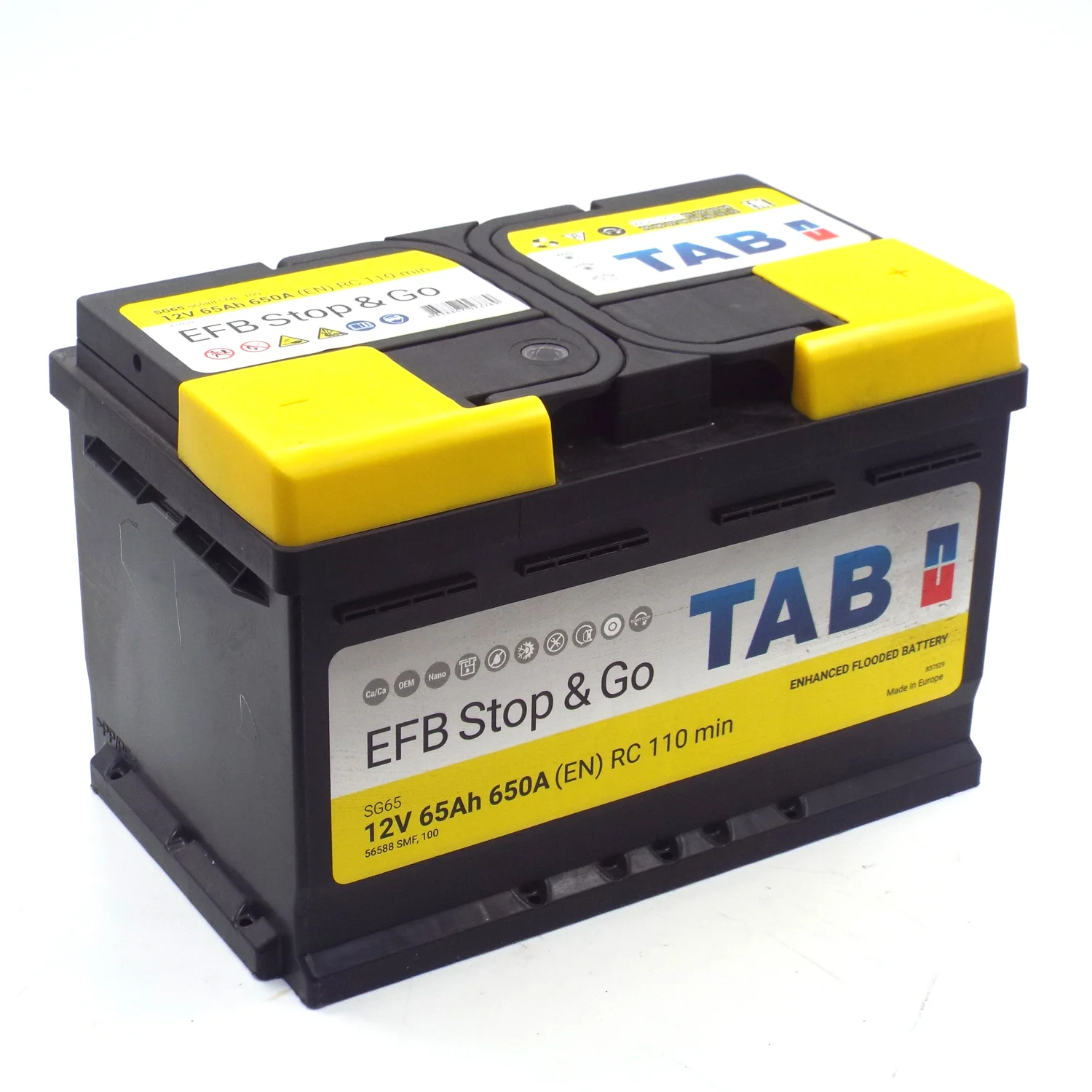 Аккумулятор TAB EFB SG65 LB 65 Ач о.п.