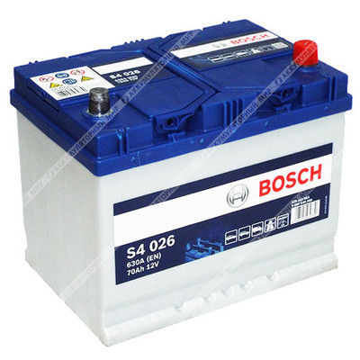 Аккумулятор BOSCH S4 026 Asia 70 Ач о.п.