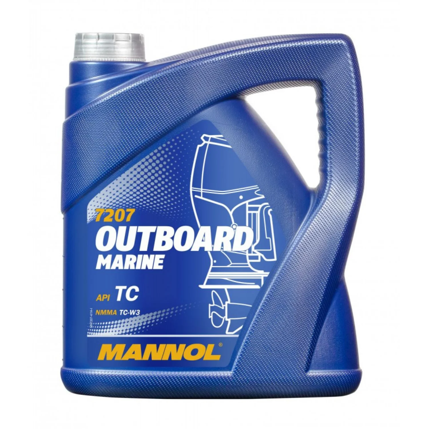 Масло моторное MANNOL Outboard Marine 2Т, 4л Фото 1