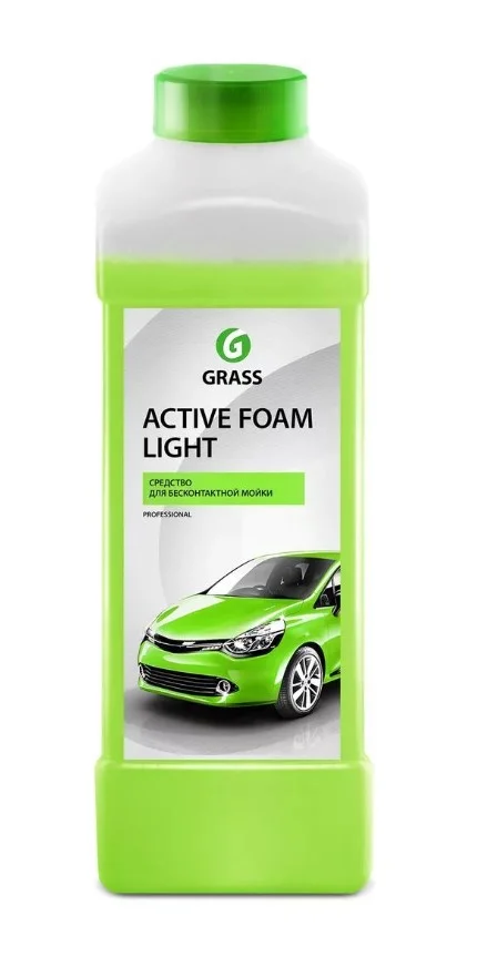 Автошампунь для бесконтактной мойки GRASS Active Foam Light 1л пена РАСПРОДАЖА