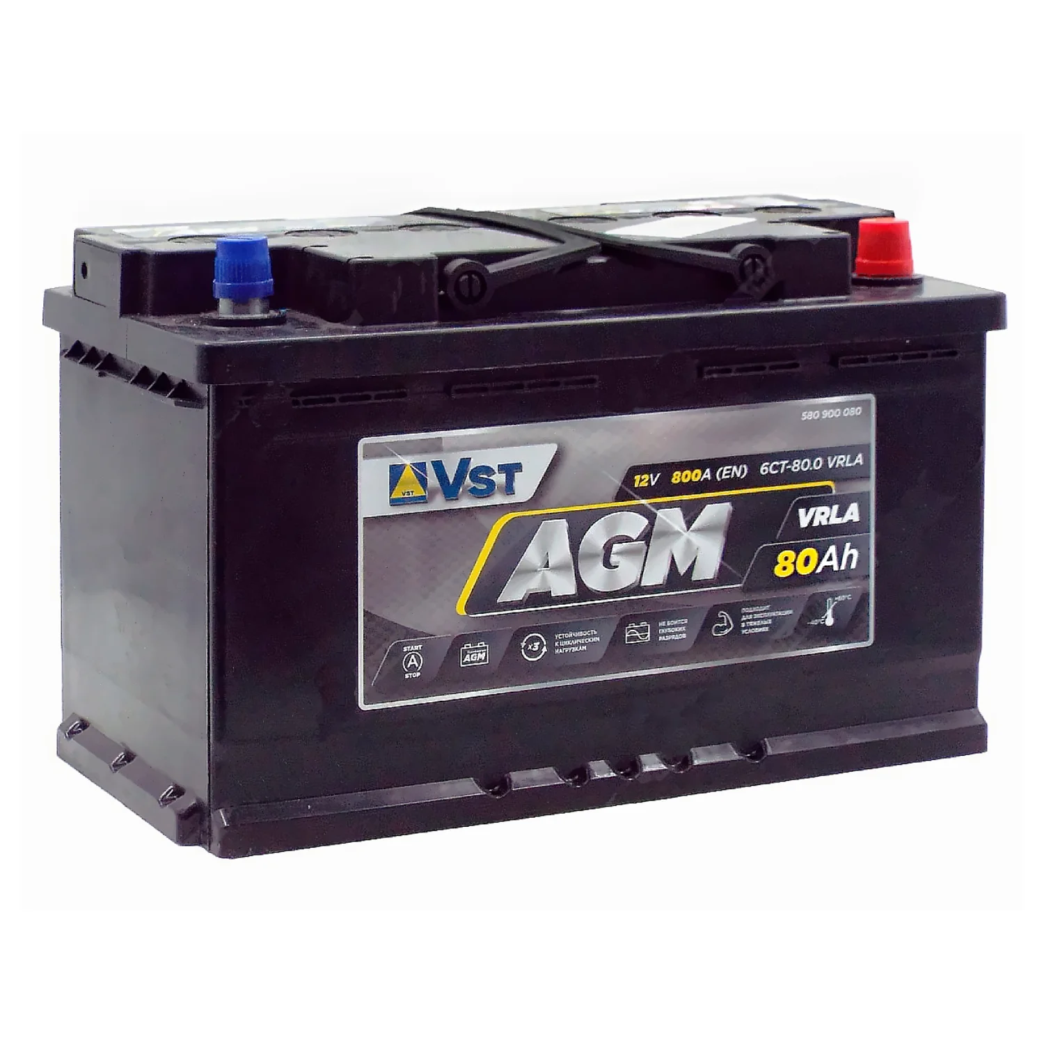 Аккумулятор VST AGM L4-1 80 Ач о.п. Уценка!