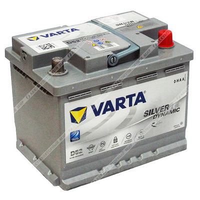 Аккумулятор VARTA Silver Dynamic AGM D52 60 Ач о.п.