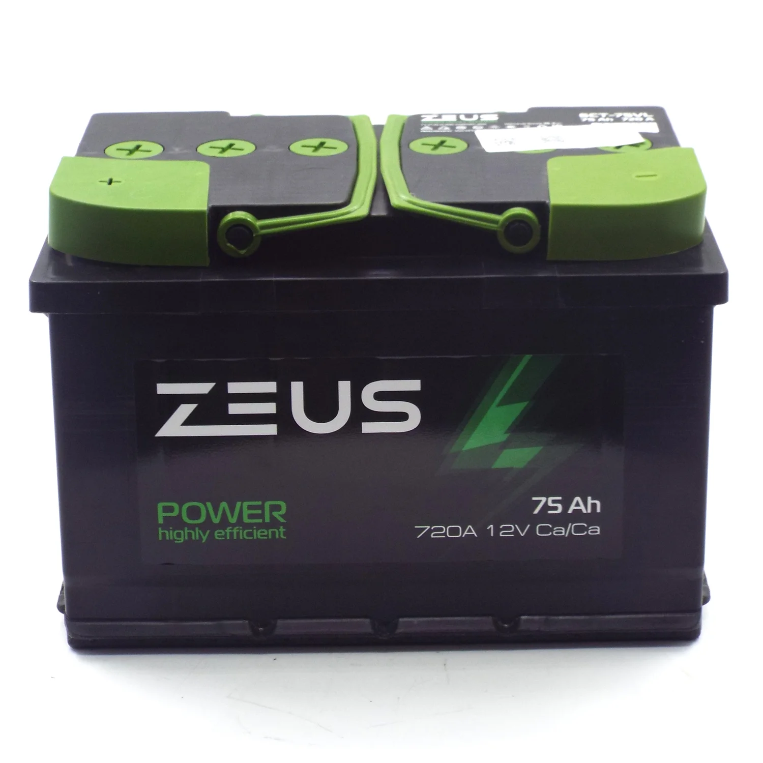 Аккумулятор ZEUS POWER 75 Ач п.п. Фото 1