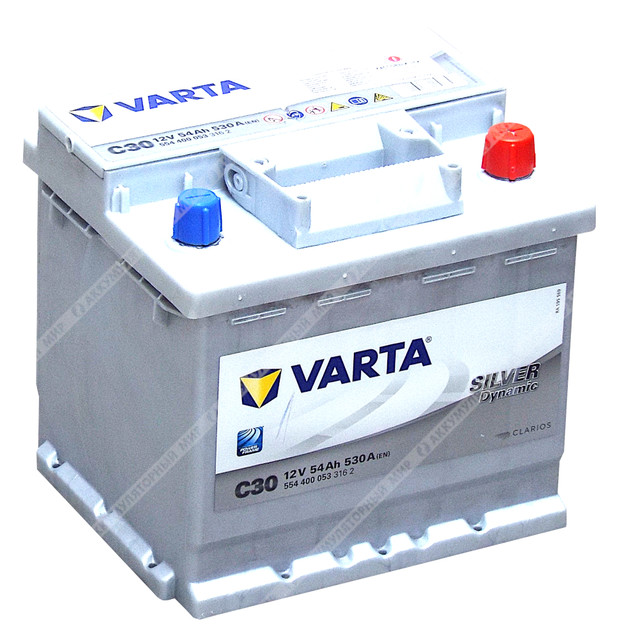 Аккумулятор VARTA Silver Dynamic C30 54 Ач о.п. купить в Екатеринбурге