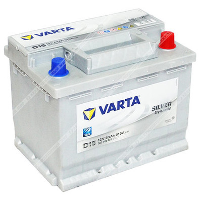 Аккумулятор VARTA Silver Dynamic D15 63 Ач о.п.