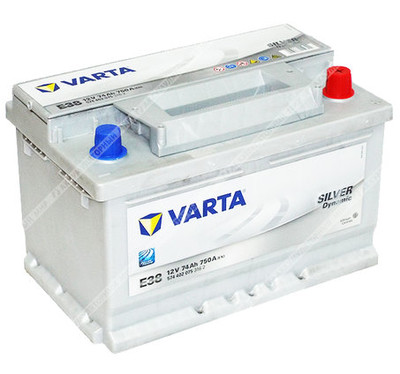 Аккумулятор VARTA Silver Dynamic E38 74 Ач о.п.