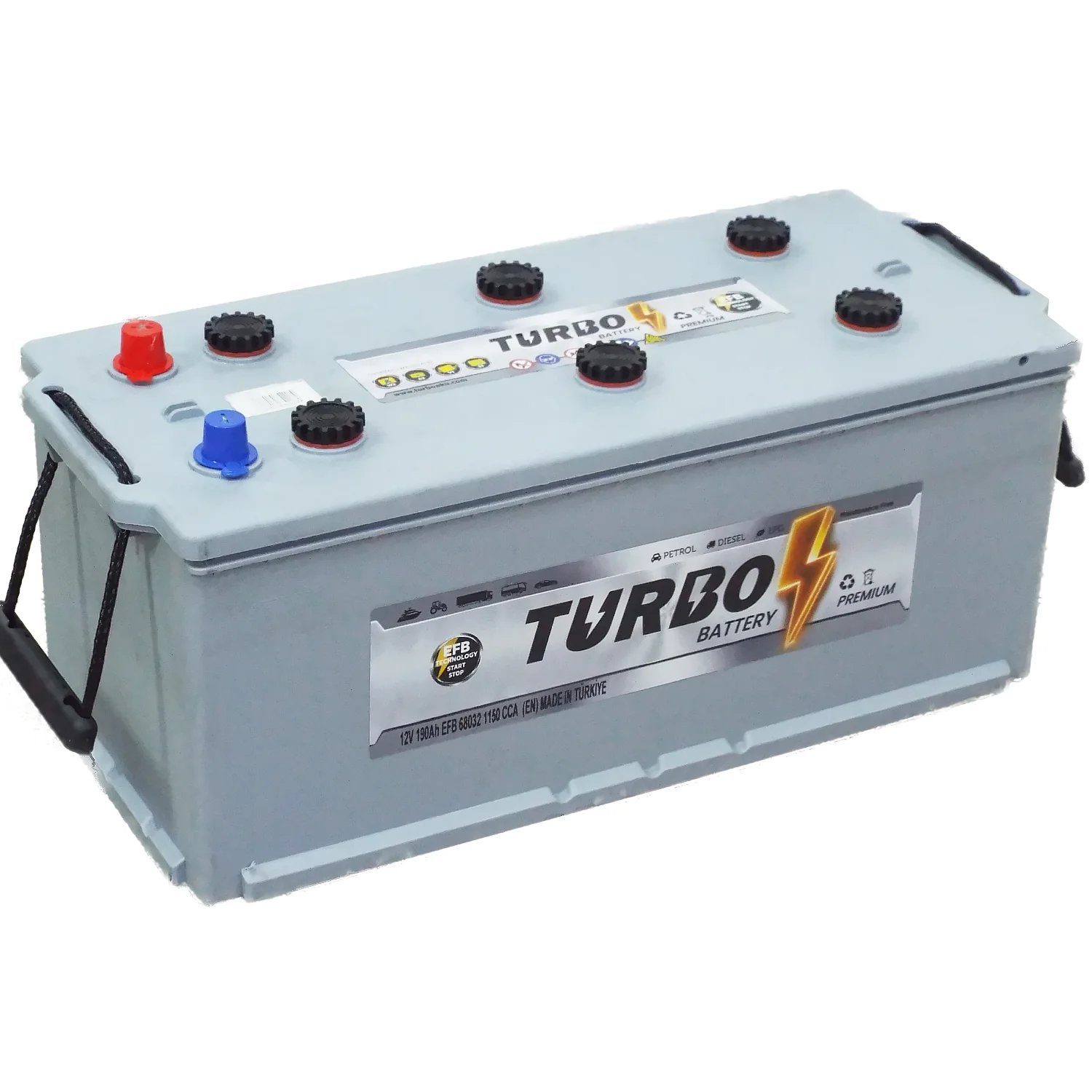 Аккумулятор TURBO EFB 190 Ач о.п. РАСПРОДАЖА