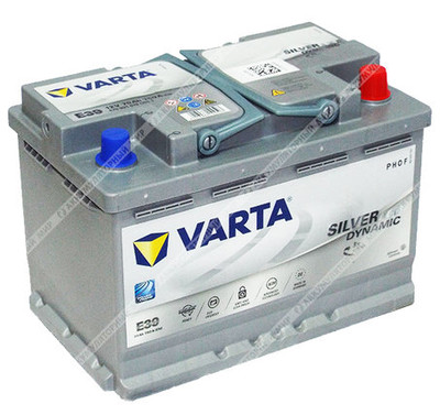 Аккумулятор VARTA Silver Dynamic AGM Е39(A7) 70 Ач о.п.