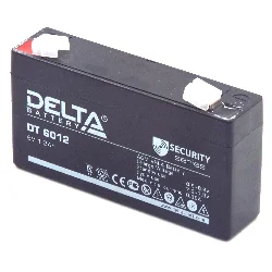 Аккумулятор Delta DT 6012 (для слаботочных систем) Фото 1