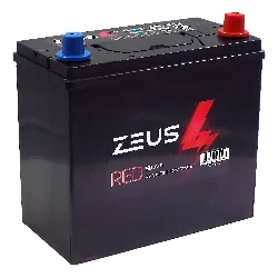 Аккумулятор ZEUS RED Asia 60B24L 50 Ач о.п. Фото 1