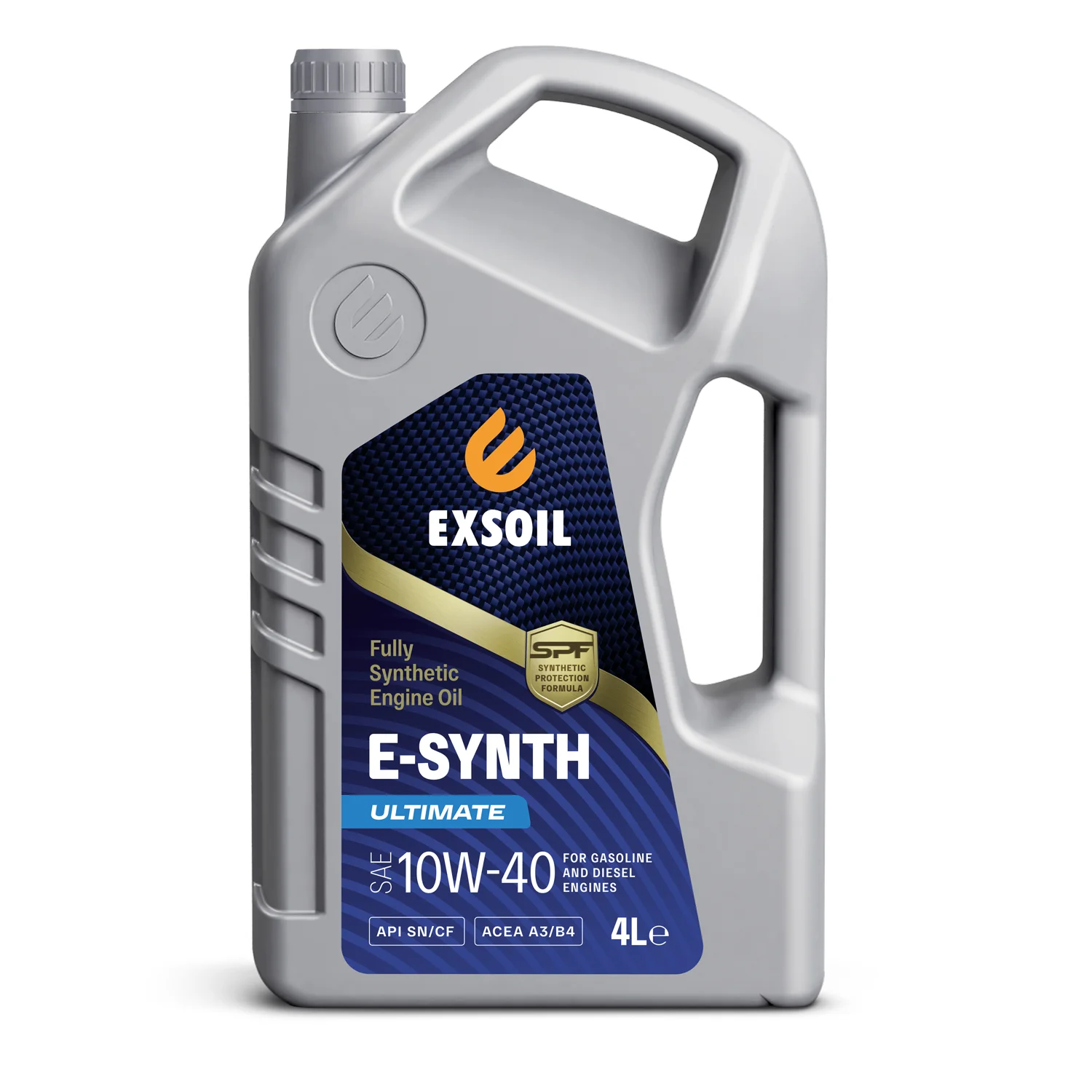 Масло моторное EXSOIL E-SYNTH Ultimate 10W-40, 4л Фото 1