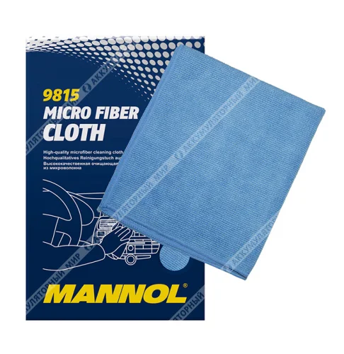 Салфетка из микрофибры очищающая 33x36 см Mannol