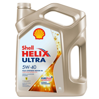 Масло моторное Shell Helix Ultra 5W40 A3/B4 синт (4л)