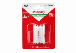 Аккумулятор Smartbuy AA R06 2700 mAh BL*2 mini Фото 1