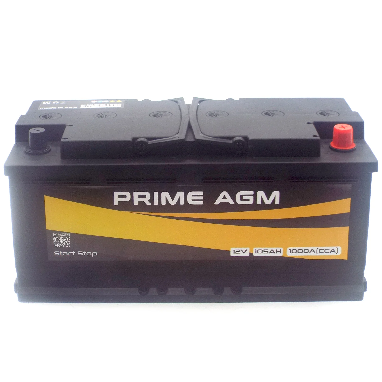 Аккумулятор PRIME AGM 105 Ач о.п. Фото 1