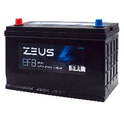 Аккумулятор ZEUS EFB Asia 110D31R 90 Ач п.п. Фото 1