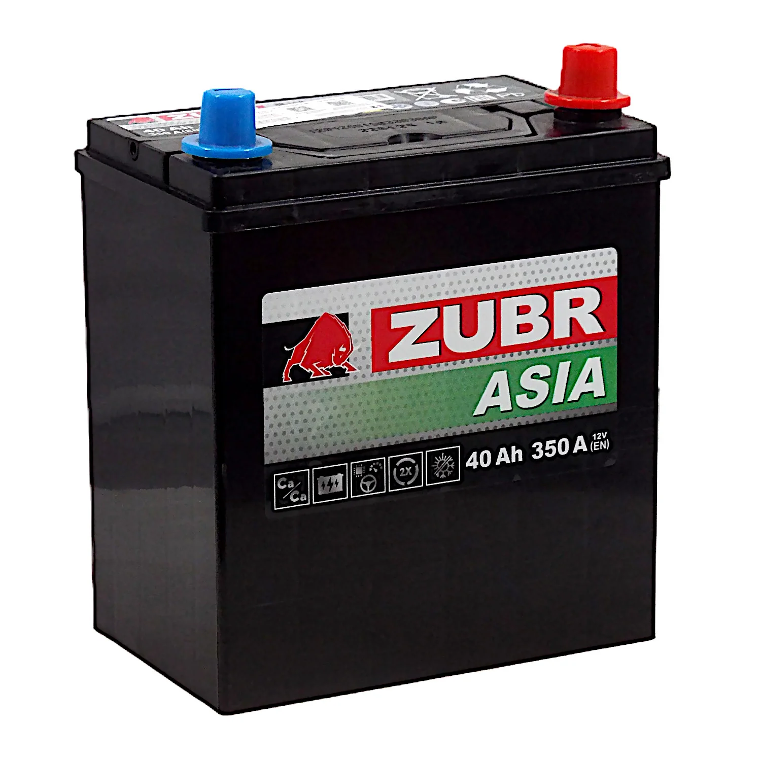Аккумулятор ZUBR Premium ASIA 40 Ач о.п.